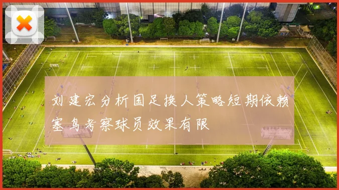 刘建宏分析国足换人策略短期依赖塞鸟考察球员效果有限